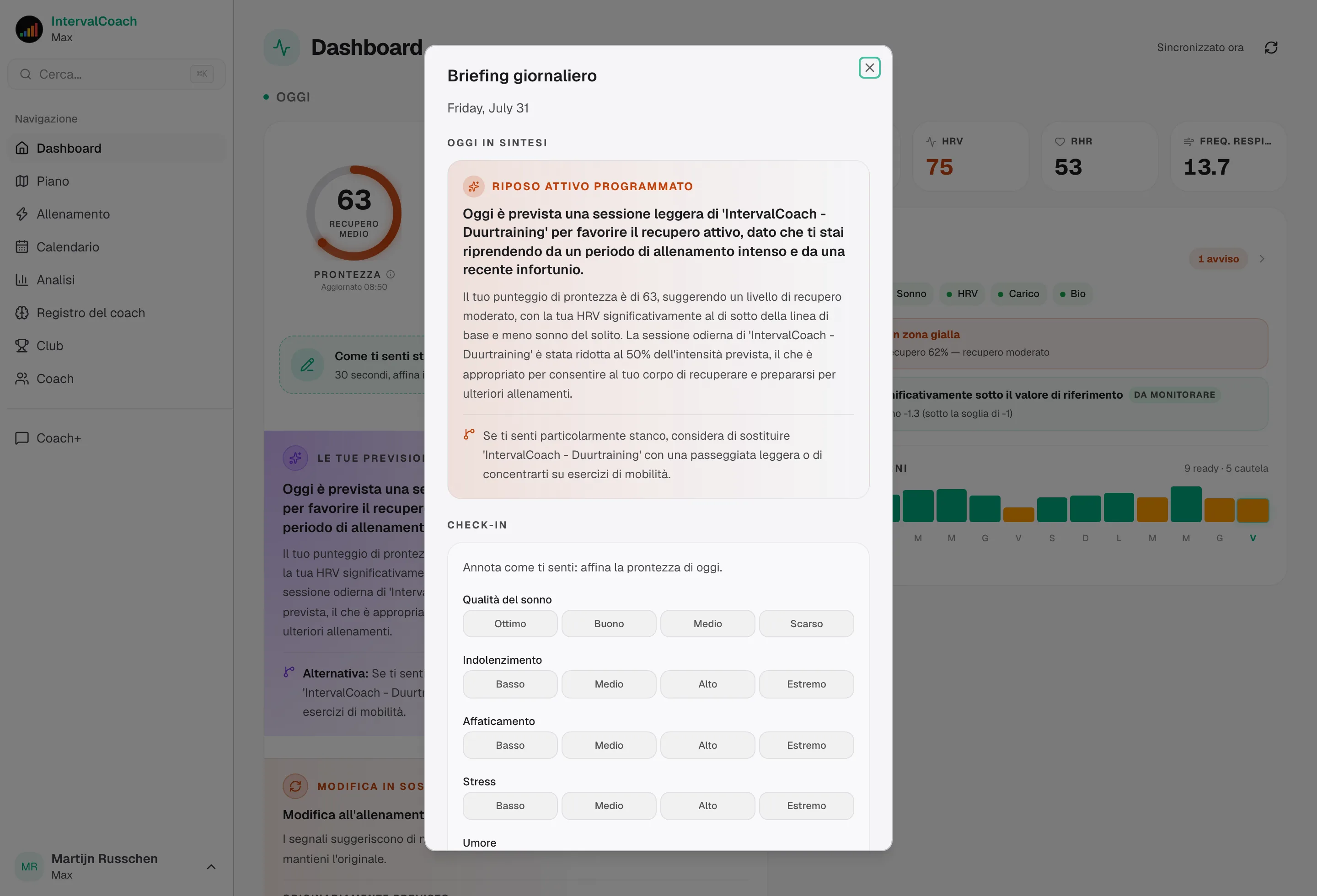 Ciò che rende IntervalCoach diverso