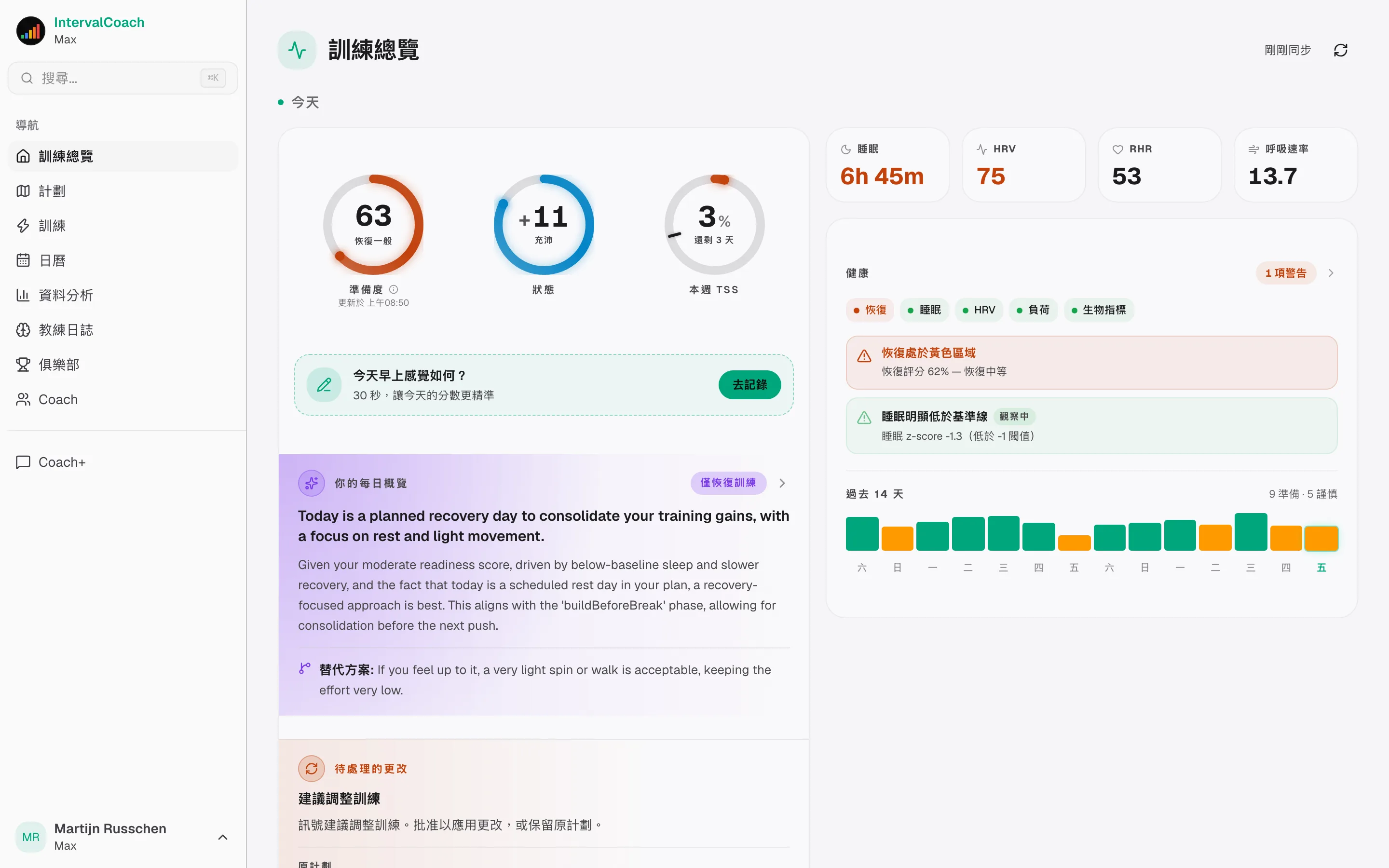 什麼時候選擇 IntervalCoach