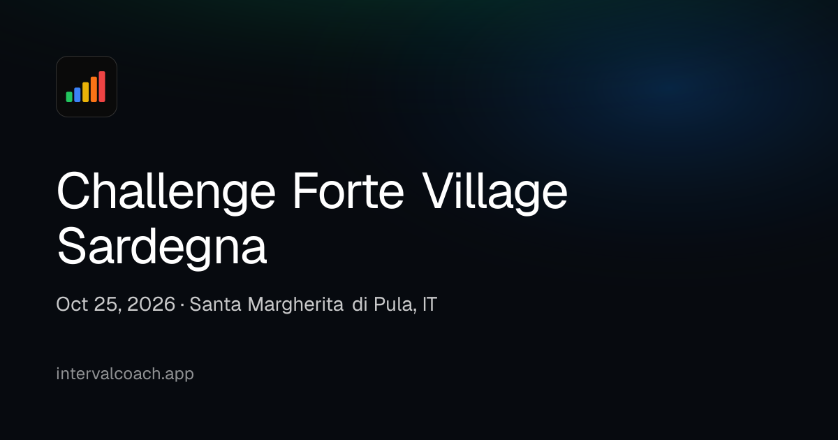 Challenge Forte Village Sardegna · Oct 25, 2026